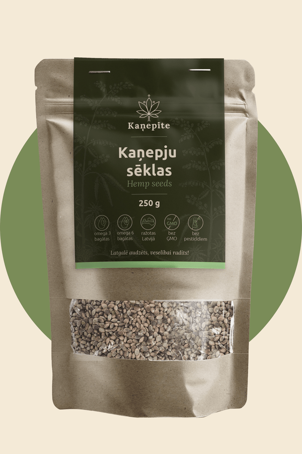 Kaņepju sēklas (250g) - Kaņepīte